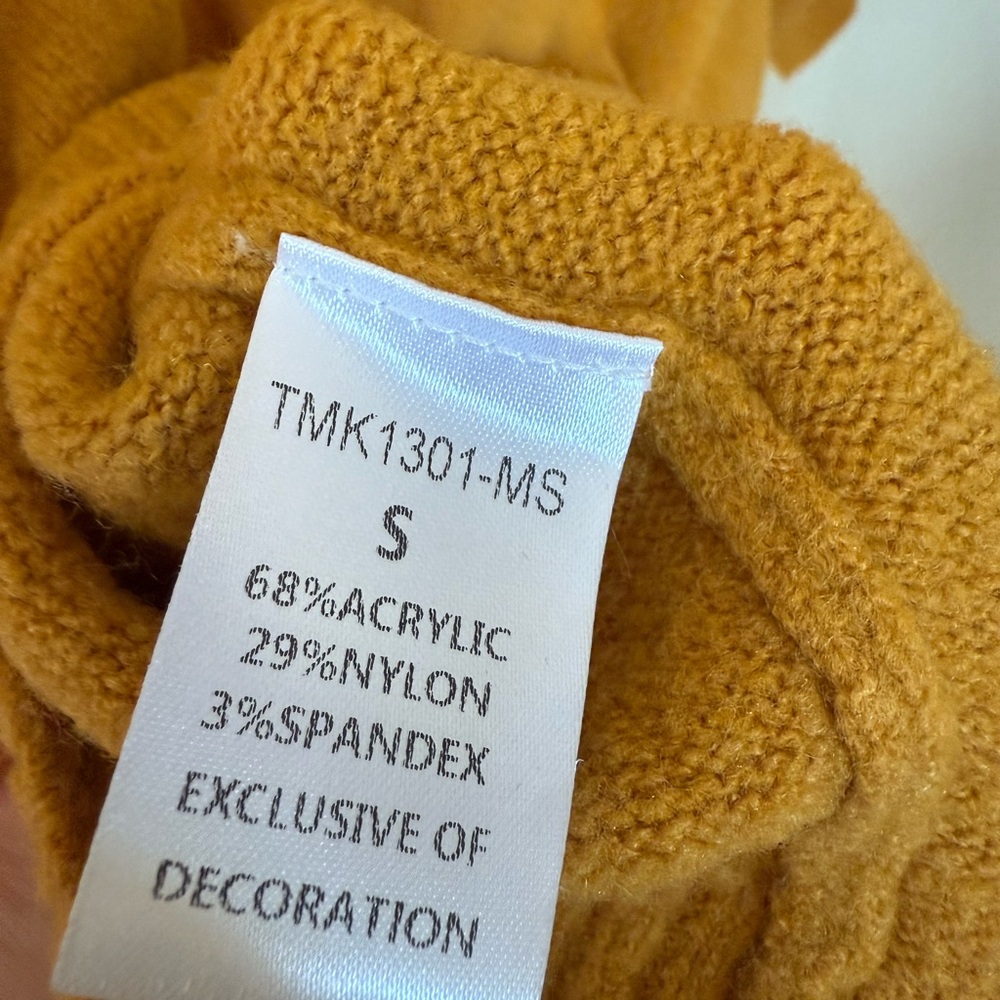 THML Golden Ruffle Sweater - Picture 5 of 5